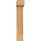 Ekena Millwork Traditional Block Smooth Bracket w/ Offset Brace, Western Red Cedar, 7 1/2"W x 32"D x 44"H BKT0806X32X44TRA05SWR - alternate 3